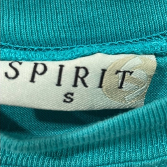 Vero Beach Sweatshirt Size Small Turquoise Vero Beach Printed in White on Back - Picture 5 of 7